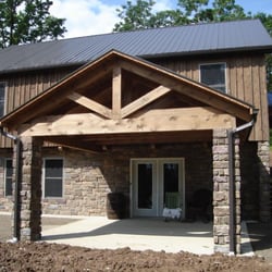 M & E Construction - This home was designed to look like a barn