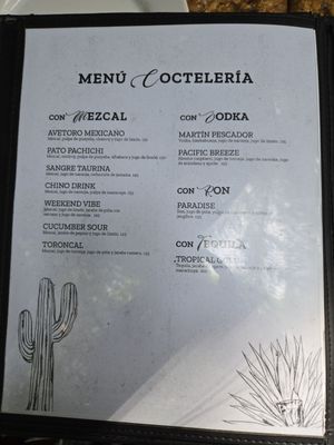 Menu photo 4 Presidio Mazatlán, SIN