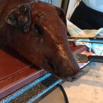 SS Joie de Vivre - Lunch offering was among others, suckling pig, roasted. - Boat Tours Near Me - Paris, 75