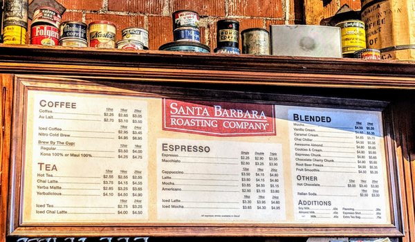 Menu photo 7 Santa Barbara Roasting Company Santa Barbara, CA
