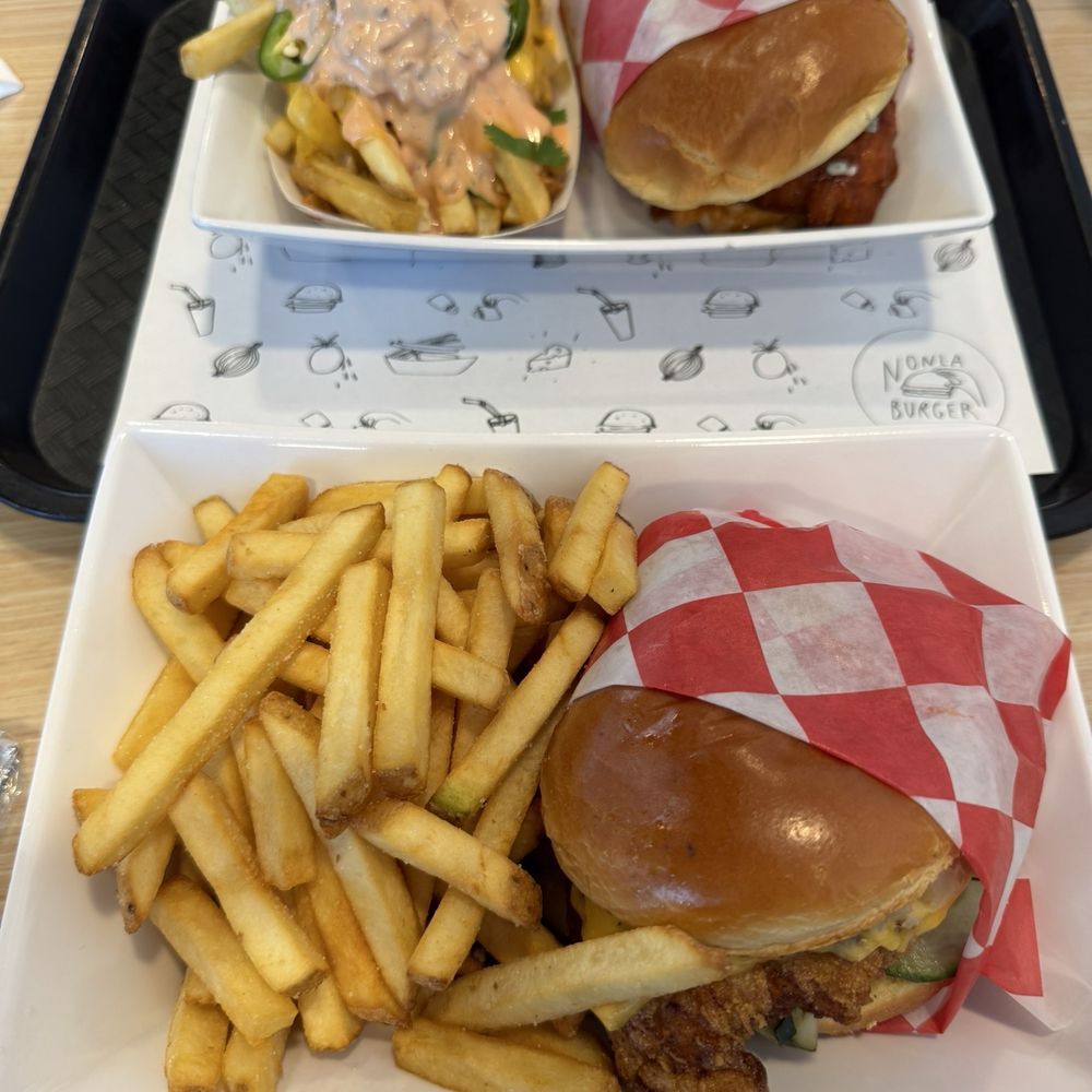 Chicken Sandwiches and Fries Chicken Sandwiches and Fries