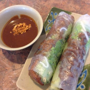 Pho Saigon - The char grilled pork spring rolls - Vietnamese Near Me - Katy, Texas