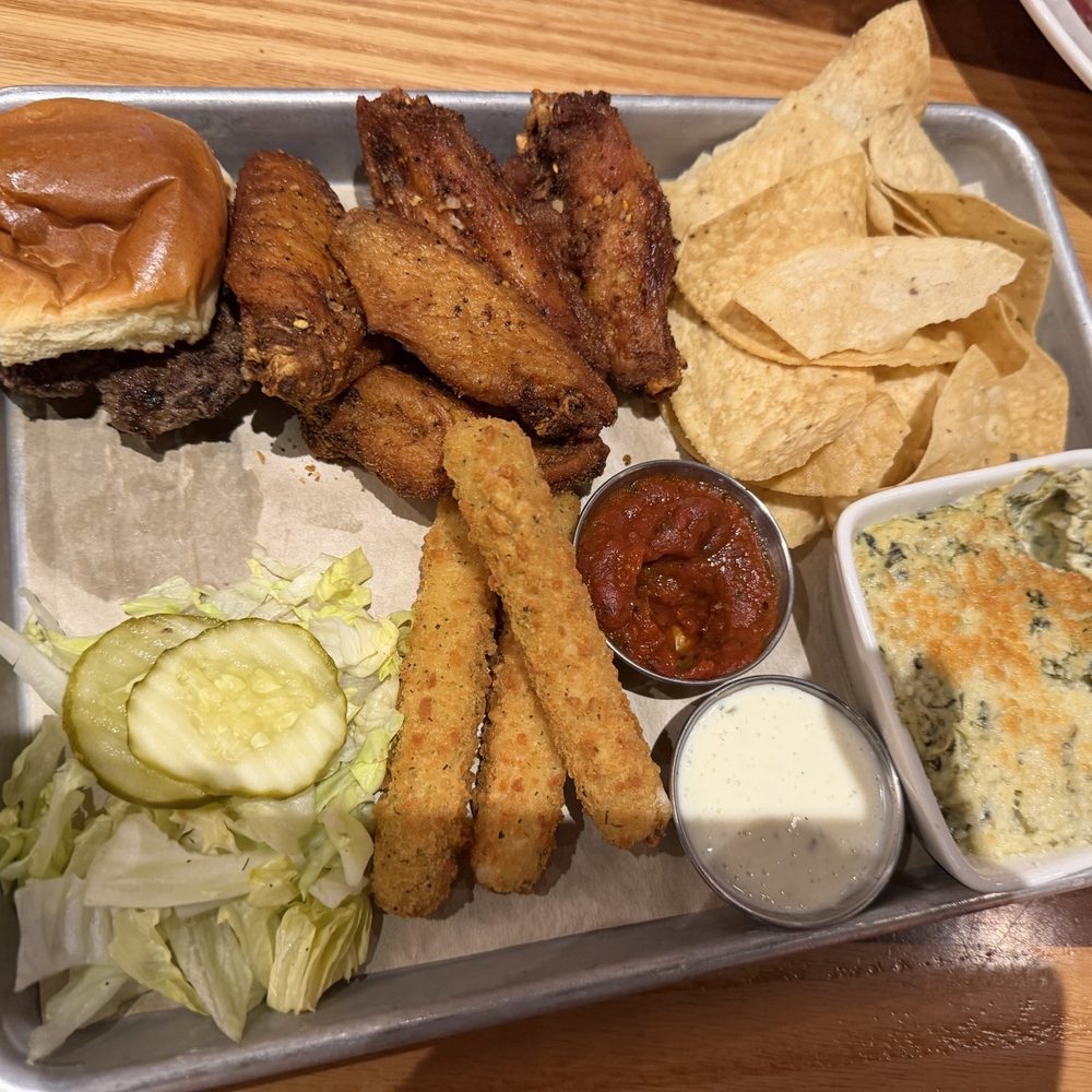 BJ's Restaurant & Brewhouse - Brewhouse Bites Sampler - New American Near Me - Allen, Texas BJ's Restaurant & Brewhouse - Brewhouse Bites Sampler - New American Near Me - Allen, Texas
