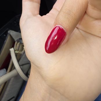 Brava Nails Spa - Another weird looking nail. - Nail Salons Near Me - Plainfield, Illinois