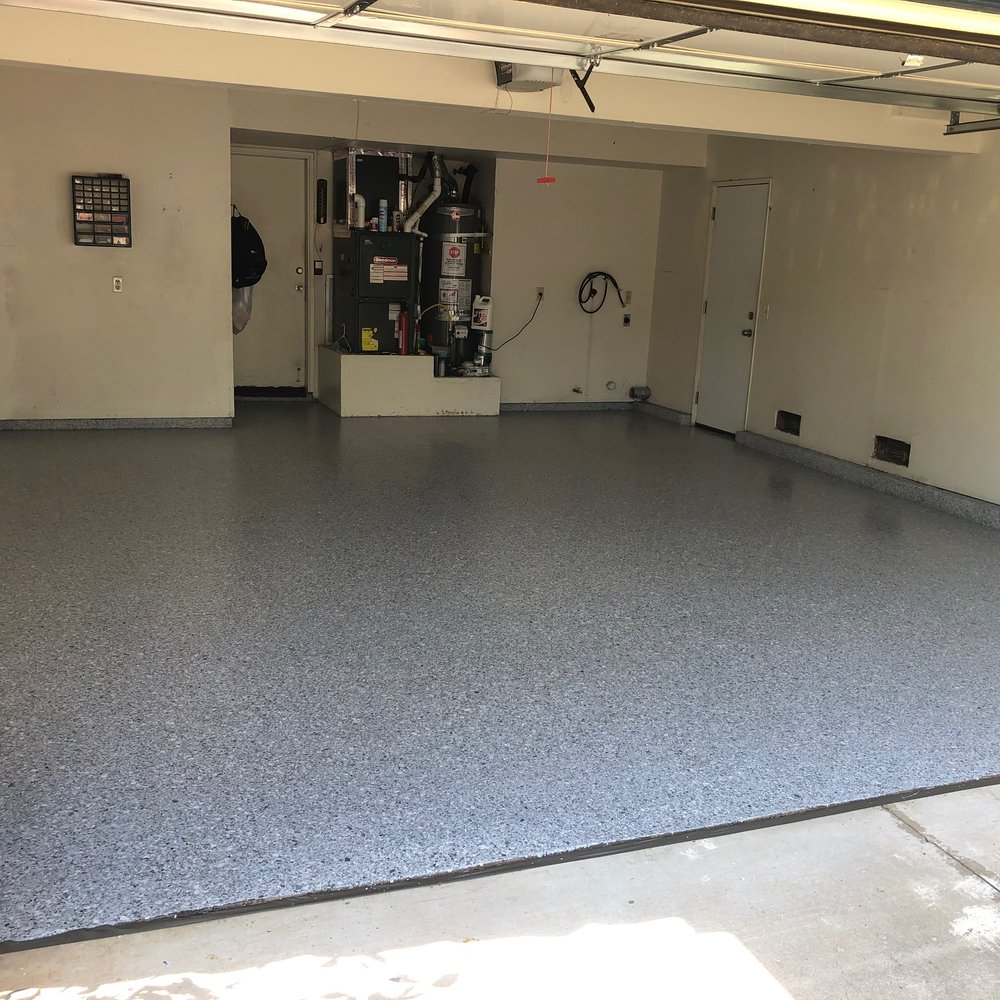 United Epoxy Floors - Literally right after the job was completed. - Flooring Near Me United Epoxy Floors - Literally right after the job was completed. - Flooring Near Me