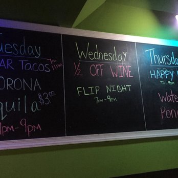 South Beach Bar & Grill - a chalkboard with a variety of drinks - American Near Me - Midlothian, Virginia South Beach Bar & Grill - a chalkboard with a variety of drinks - American Near Me - Midlothian, Virginia