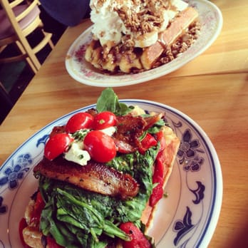 The Waffle Window - The whole farm and bananarama - Breakfast & Brunch Near Me - Portland, Oregon The Waffle Window - The whole farm and bananarama - Breakfast & Brunch Near Me - Portland, Oregon