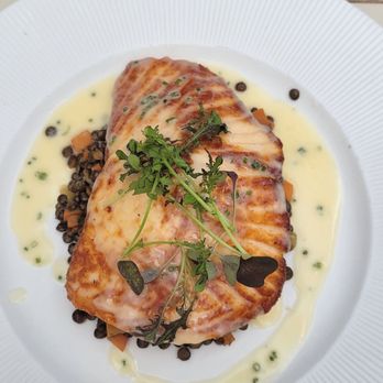 Tavern on the Green - Salmon - New American Near Me - New York, New York Tavern on the Green - Salmon - New American Near Me - New York, New York