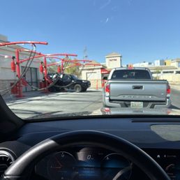 The line for smog. The line for smog.