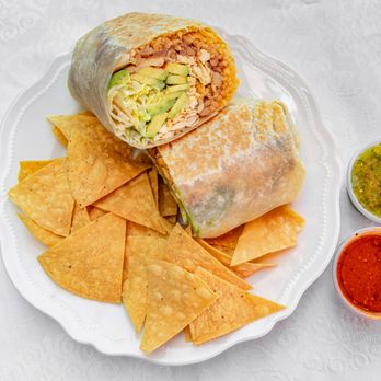 El Mr Pollo - Chicken Avocado Burrito - Chicken Shop Near Me - Los Angeles, California El Mr Pollo - Chicken Avocado Burrito - Chicken Shop Near Me - Los Angeles, California