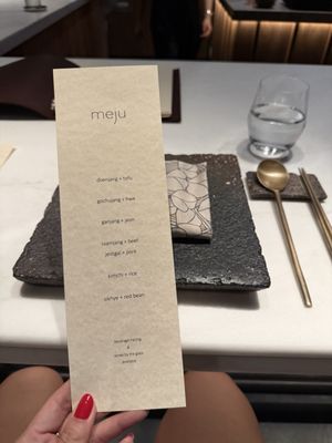 Menu photo 3 Meju Long Island City, NY
