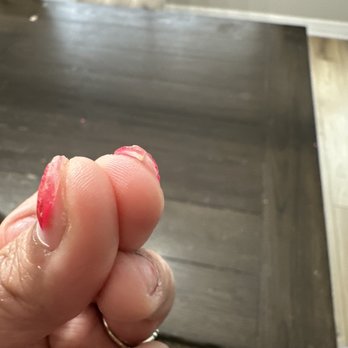 Valencia Nails Spa - Potranco - My middle finger has a split nail. Hurts real bad! I soaked the crap of them too - Nail Salons Near Me - San Antonio, Texas Valencia Nails Spa - Potranco - My middle finger has a split nail. Hurts real bad! I soaked the crap of them too - Nail Salons Near Me - San Antonio, Texas
