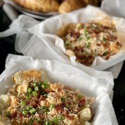 The Cajun Spot - Shrimp Etouffee Baked Potato