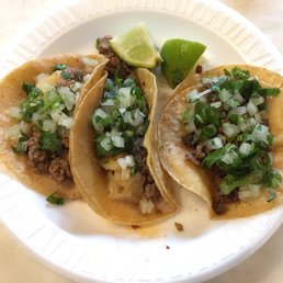 Picadillo and Beef Fajita Tacos