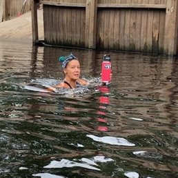 Talk about service! We forgot our water bottle and this staff member swam it out to our tubes! Talk about service! We forgot our water bottle and this staff member swam it out to our tubes!