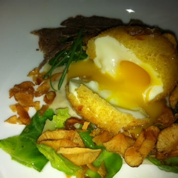 Craft - farm egg with Jerusalem artichoke and white truffles - New American Near Me - New York, New York