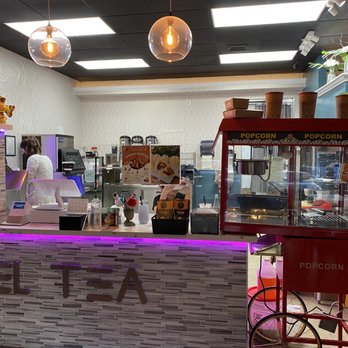 S Level Tea - a coffee shop with a red cart - Bubble Tea Near Me - Kent, Washington