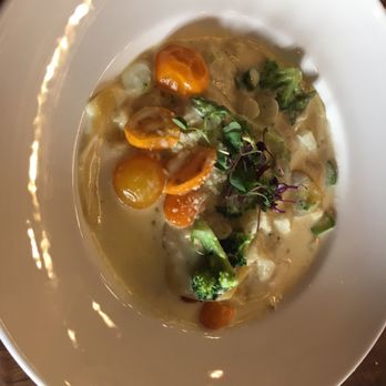 Town Bar + Kitchen - Veal cheek ravioli. Too much sauce and not enough seasoning - New American Near Me - Morristown, New Jersey Town Bar + Kitchen - Veal cheek ravioli. Too much sauce and not enough seasoning - New American Near Me - Morristown, New Jersey