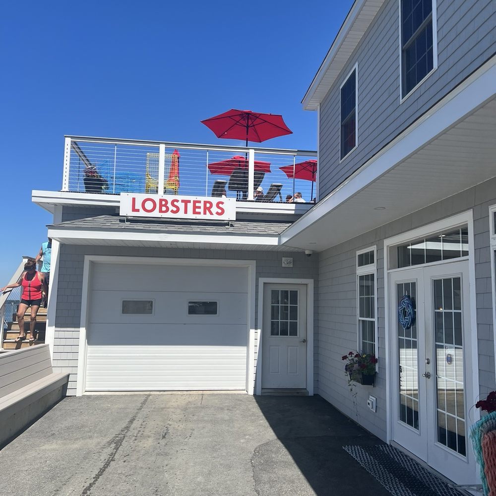 Chipman's Wharf - View from parking lot - Seafood Markets Near Me - Milbridge, Maine