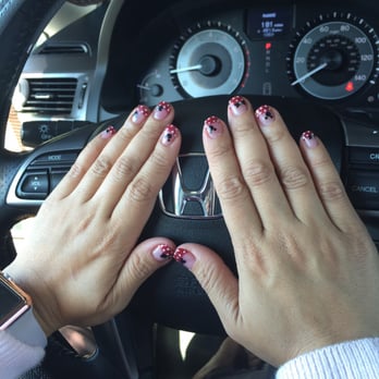 My Nails - My favorite nail design by Lisa!The girls here work very hard & do their best to keep their customers satisfied - Nail Salons Near Me - Stockton, California