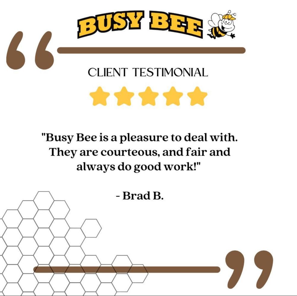 Slide of Busy Bee Plumbing, Heating, & Air Conditioning