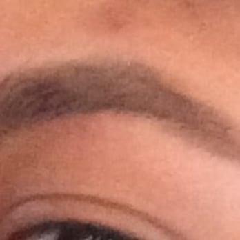 Benefit Cosmetics Boutique & BrowBar - Left brow - after (we talked about keeping the length. Obvi not the case. Bald spot - Eyebrow Services Near Me - Chicago, Illinois Benefit Cosmetics Boutique & BrowBar - Left brow - after (we talked about keeping the length. Obvi not the case. Bald spot - Eyebrow Services Near Me - Chicago, Illinois
