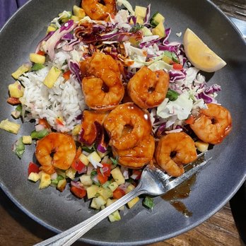 Vintage Public House - Spicy shrimp bowl - New American Near Me - Redding, California Vintage Public House - Spicy shrimp bowl - New American Near Me - Redding, California