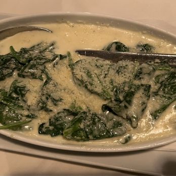 LA Prime - Baby Spinach in Parmesan Cream Sauce - Steakhouses Near Me - Los Angeles, California LA Prime - Baby Spinach in Parmesan Cream Sauce - Steakhouses Near Me - Los Angeles, California