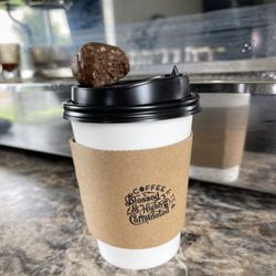 Blessed & Highly Caffeinated - Latte & protein ball