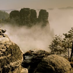 Elbsandsteingebirge - Elbsabdsteingebirge Bastei