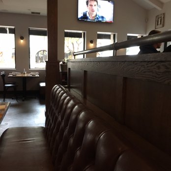 Benchmark Eatery - Comfy booth - New American Near Me - Santa Barbara, California