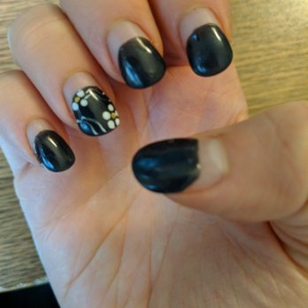 Golden Nails - 6 weeks later... (grown out), but the paint still looks stunning - Nail Salons Near Me - Golden, Colorado