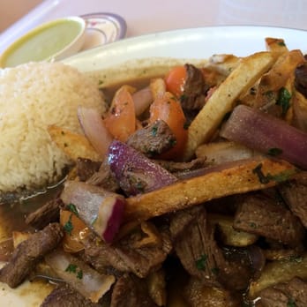 Machu-Picchu Peruvian Restaurant - Lomo Saltado!! Bomb! - Peruvian Near Me - Van Nuys, California