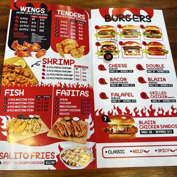 Blazin Chicken & Gyro - Menu - Halal Near Me - Hackensack, New Jersey