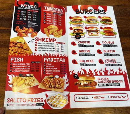 Menu photo 6 Blazin Chicken & Gyro Hackensack, NJ