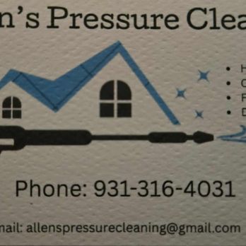 Allen's Pressure Washing - Pressure Washers Near Me - Sparta, Tennessee Allen's Pressure Washing - Pressure Washers Near Me - Sparta, Tennessee