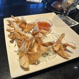 Crab wontons. Great