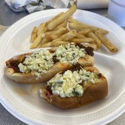 #2 combo with two chili slaw dogs #2 combo with two chili slaw dogs