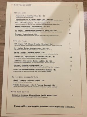 Menu photo 1 Fagot Paris, 