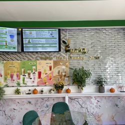 The Bunny Bubble Tea And Healthy Juice - Seating and menu