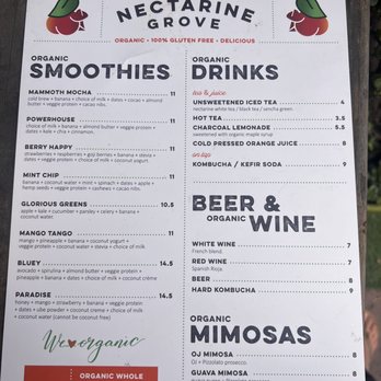 Nectarine Grove - April 2025 - New American Near Me - Encinitas, California