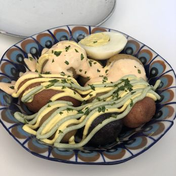 Celeste - Potato á la Huancaina - Peruvian Near Me - Somerville, Massachusetts