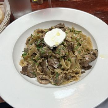 Macello Cucina di Puglia - Mushroom and sausage pasta w/truffle oil - Italian Near Me - Chicago, Illinois