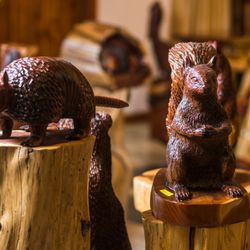 Fine Wood Carvings & Cedar Furniture
