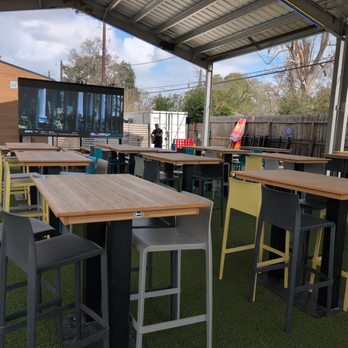 The Decoy - Most tables up front reserved for the Superbowl but they have live music! - Venues & Event Spaces Near Me - Houston, Texas