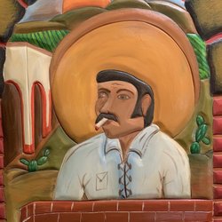 Los Ranchitos - Seat decoration.