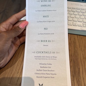 Marmo - HH MENU - Italian Near Me - Houston, Texas