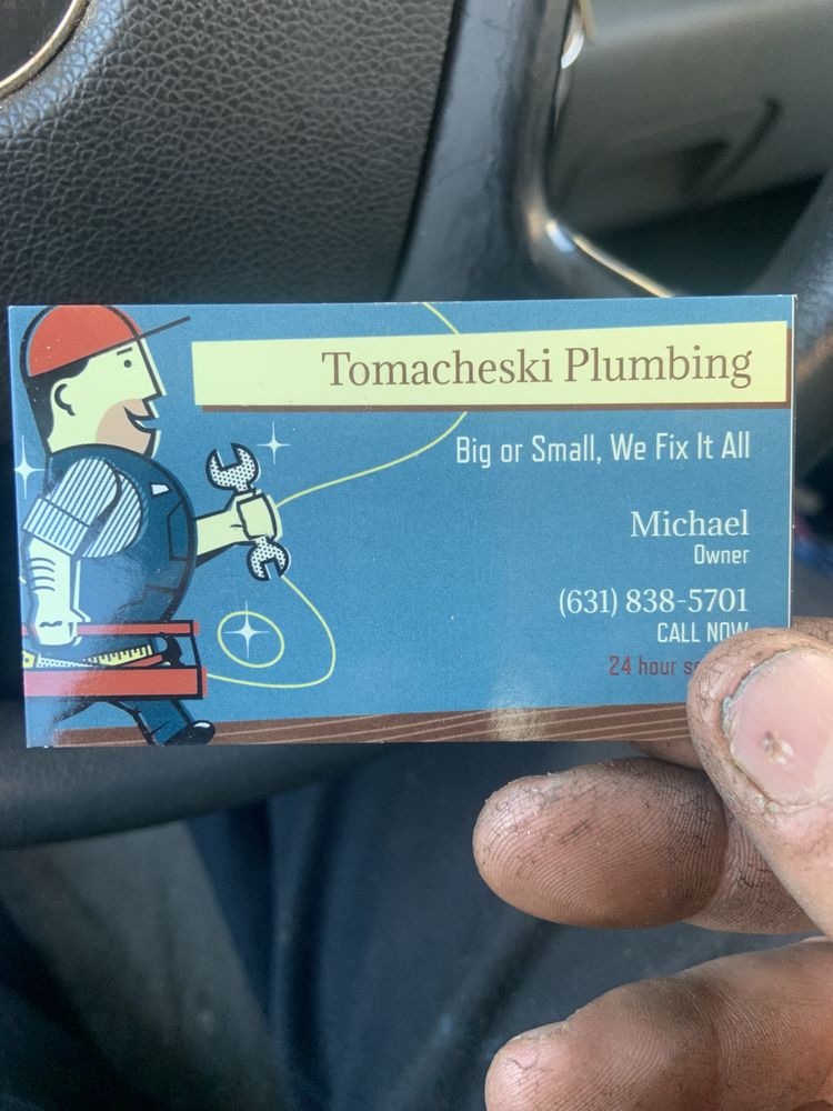 Slide of Tomacheski plumbing
