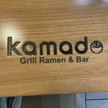 Kamado Grill Ramen & Bar - Table with Kamado emblazoned - Japanese Near Me - Stockbridge, Georgia Kamado Grill Ramen & Bar - Table with Kamado emblazoned - Japanese Near Me - Stockbridge, Georgia