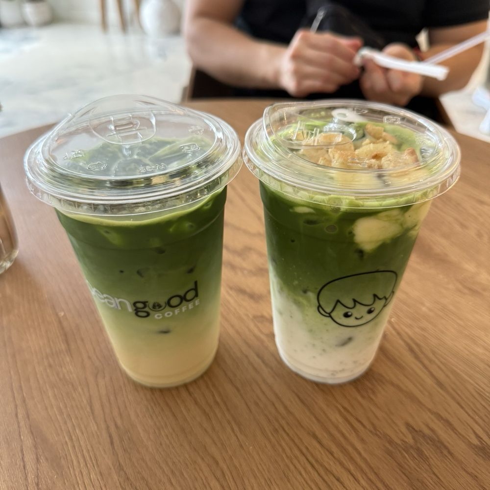 Beangood Coffee - Jasmine Matcha and Banana Pudding Matcha - Coffee & Tea Near Me - Pinellas Park, Florida